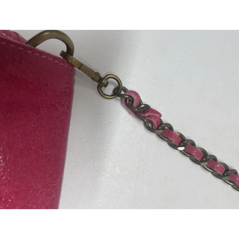 Zagara Italian Leather Pink Purse